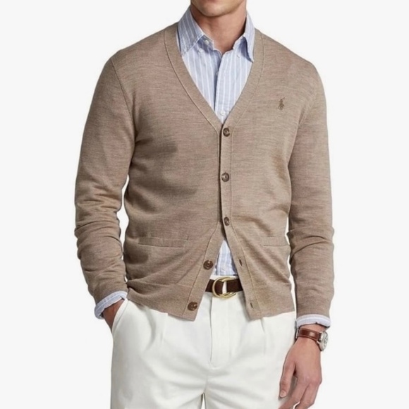 Polo Ralph Lauren washable Merino Wool Sweater XL - Picture 1 of 8